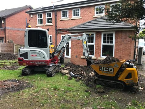 mini digger and driver hire wigan|man and mini digger hire near me.